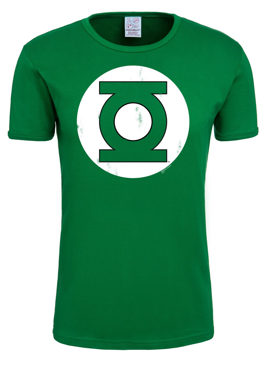 

Рубашка LOGOSHIRT Green Lantern Logo, зеленый