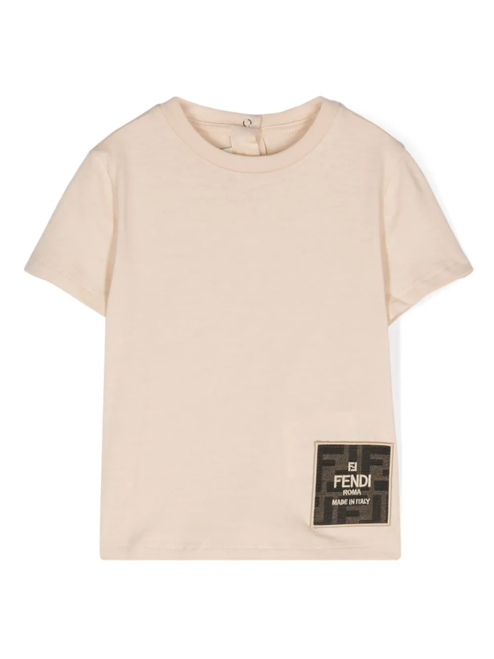 

Футболка с логотипом FENDI KIDS, нейтральный