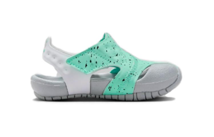 Jordan Flare Anti-Slip Wear-Resistant Low-Top Toddler Shoes Gray Green Infant And Toddler — фото 3