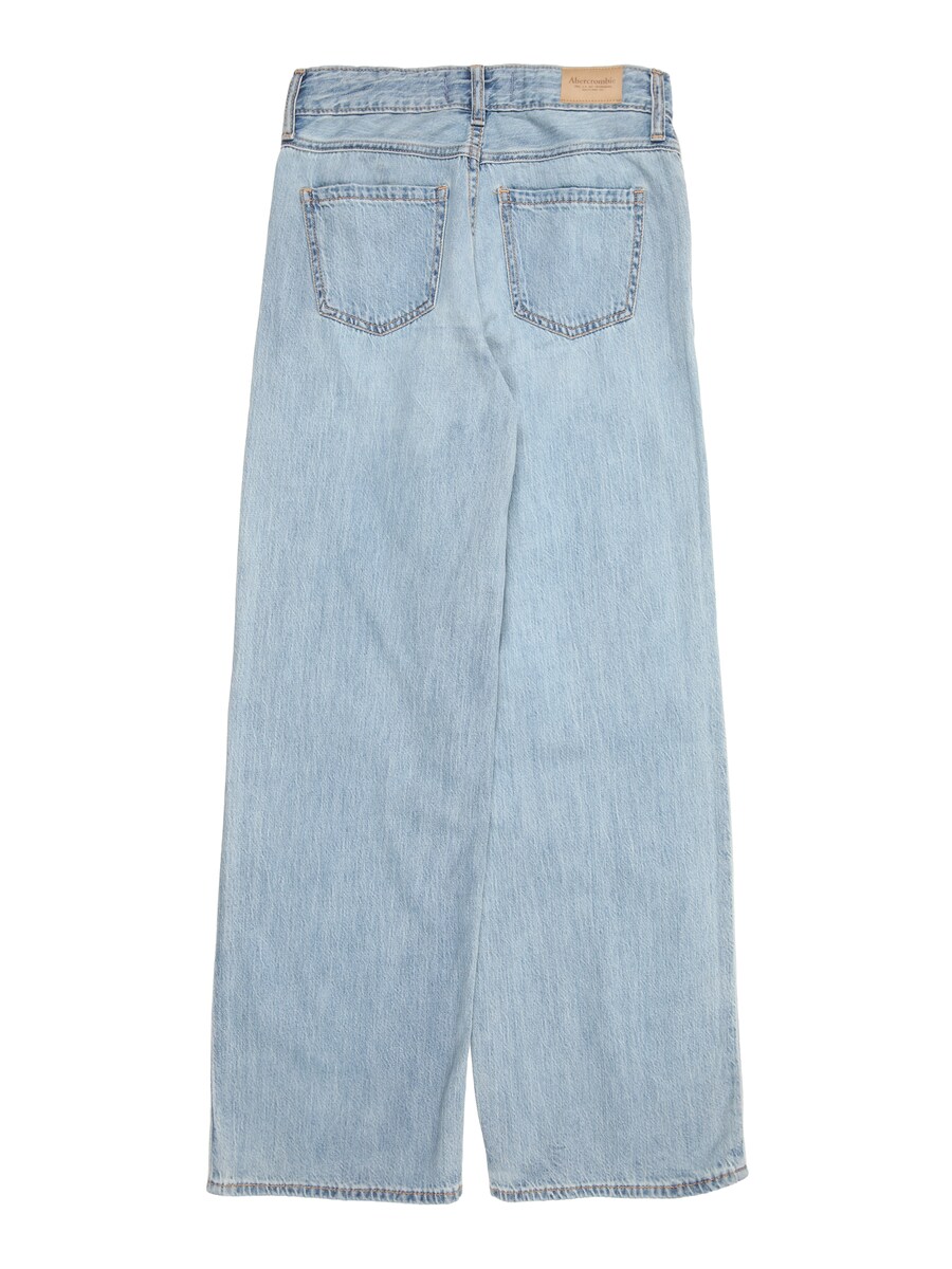 Джинсы с широкими штанинами Abercrombie & Fitch, Light blue — фото 2