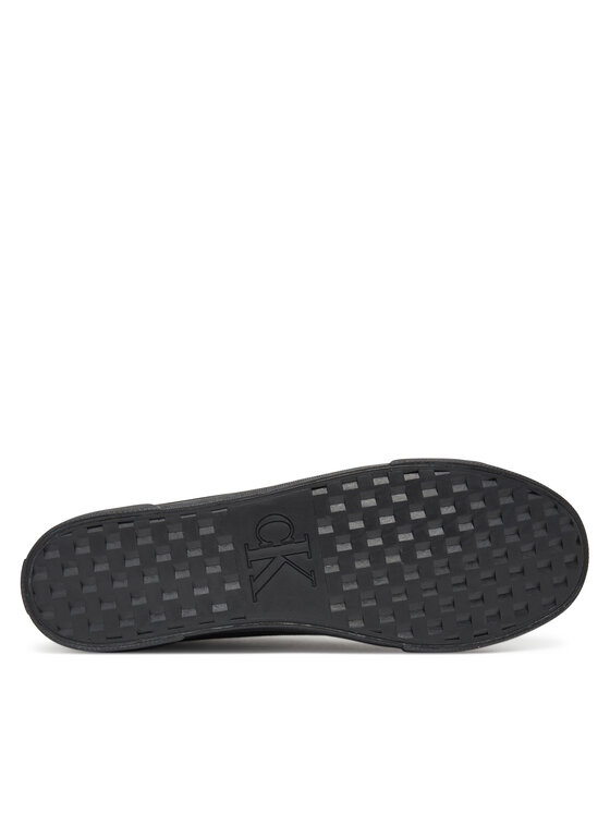 Тканевые кроссовки Ess Vulc Low Mg Cv YM0YM01301 Calvin Klein Jeans, черный — фото 4