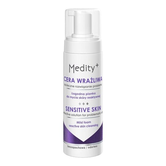 

Очищающая пенка для лица для чувствительной кожи, 150 мл AVA, Medity+