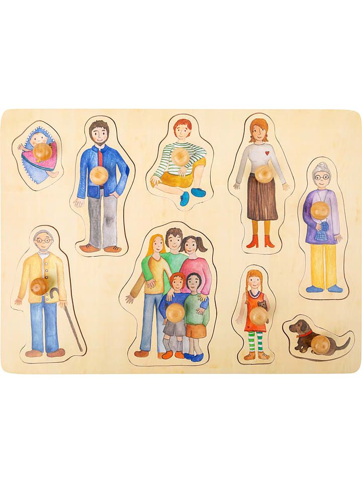 

Пазл из 9 деталей «Семья и друзья» - для детей от 12 месяцев