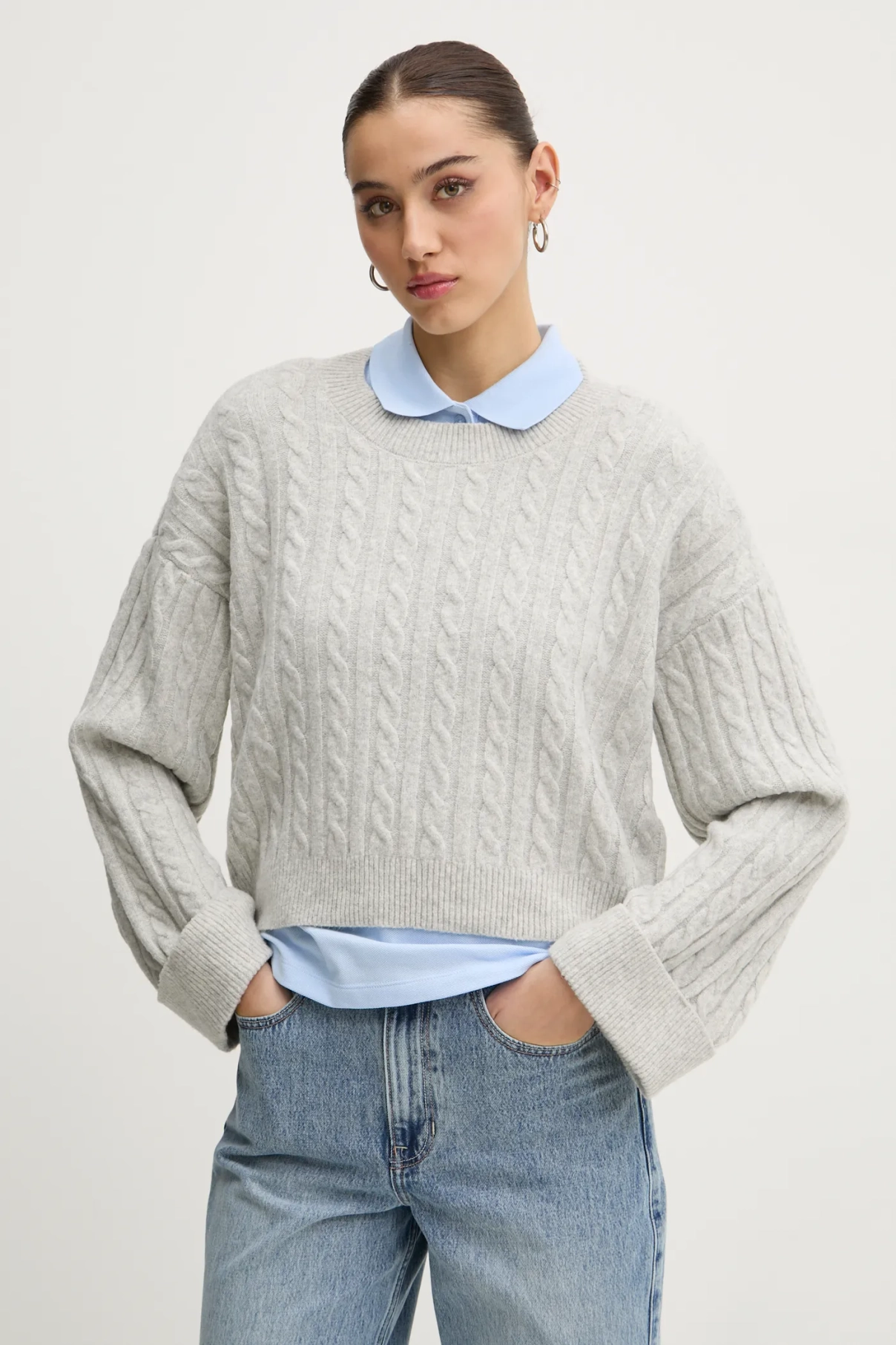 

Свитер Hollister Co., серый