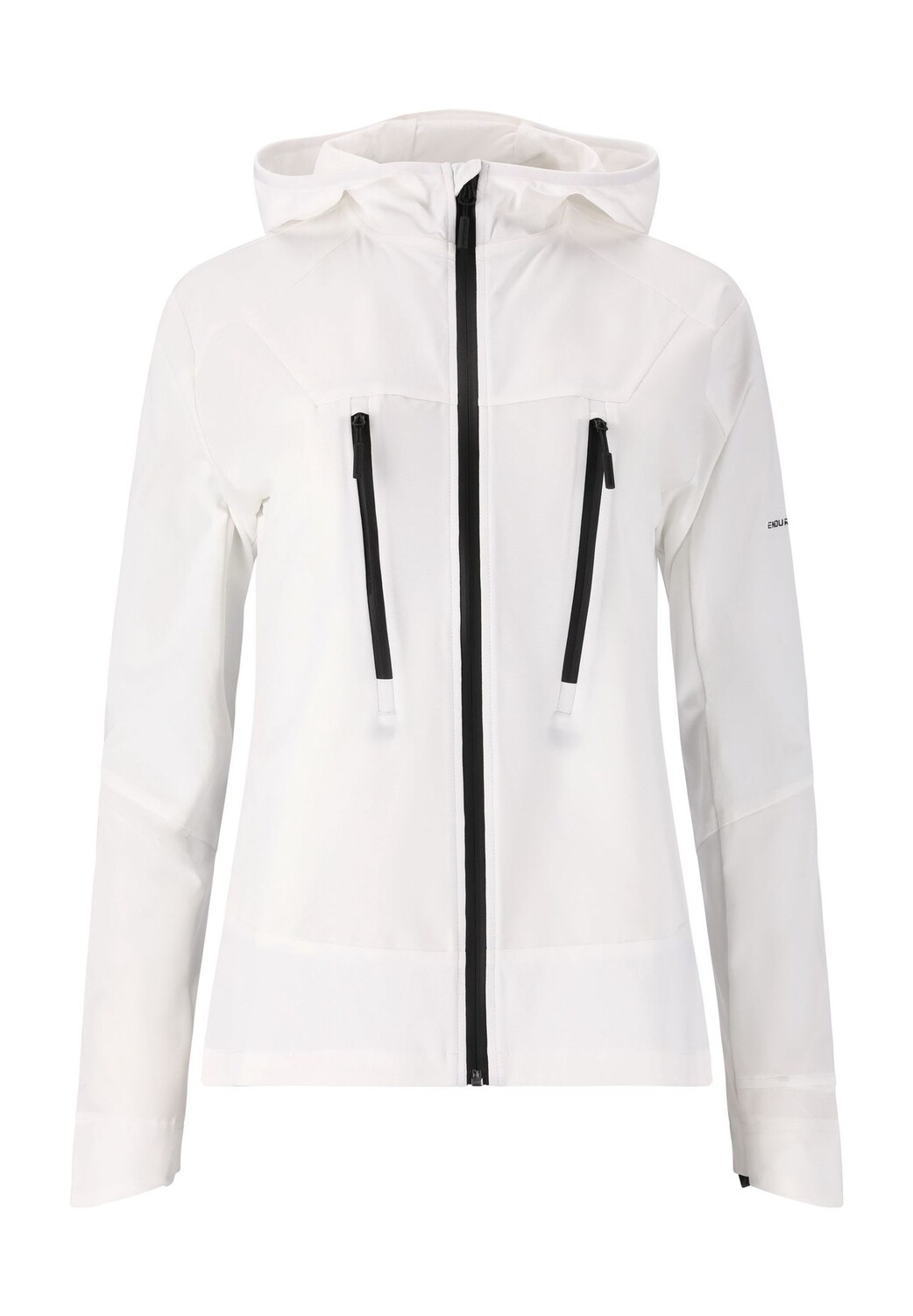 

Беговая куртка Телли. с практичным капюшоном ENDURANCE, белый