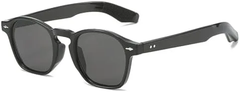 

Винтажные прямоугольные солнцезащитные очки для женщин, синие линзы, заклепки, солнцезащитные очки для мужчин и женщин, защита от ультрафиолета UV400 MTZJH, C1