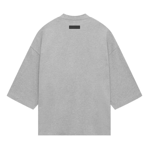 Футболка heavy jersey football t-shirt 'light heather grey' Fear Of God Essentials, серый — фото 2