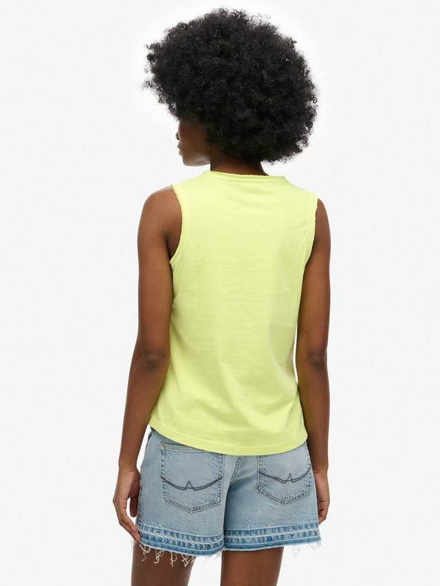Футболка Outdoor Stripe с круглым вырезом Superdry, Dry Fluro Yellow — фото 2