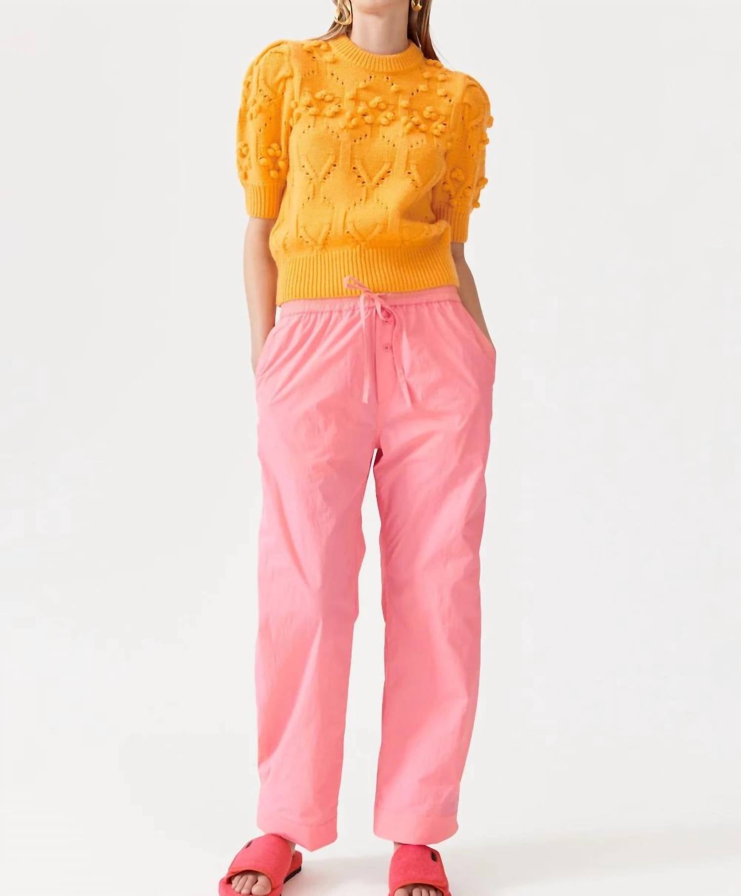 

Nipo Брюки прямого кроя в розовом BAUM UND PFERDGARTEN