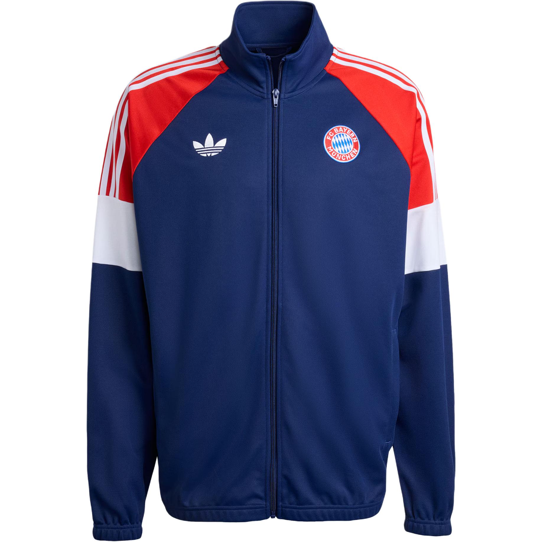 

Куртка LFSTLR FW25 FC Bayern Munich Track Top мужская Adidas Originals, темно-синий/оранжевый/белый