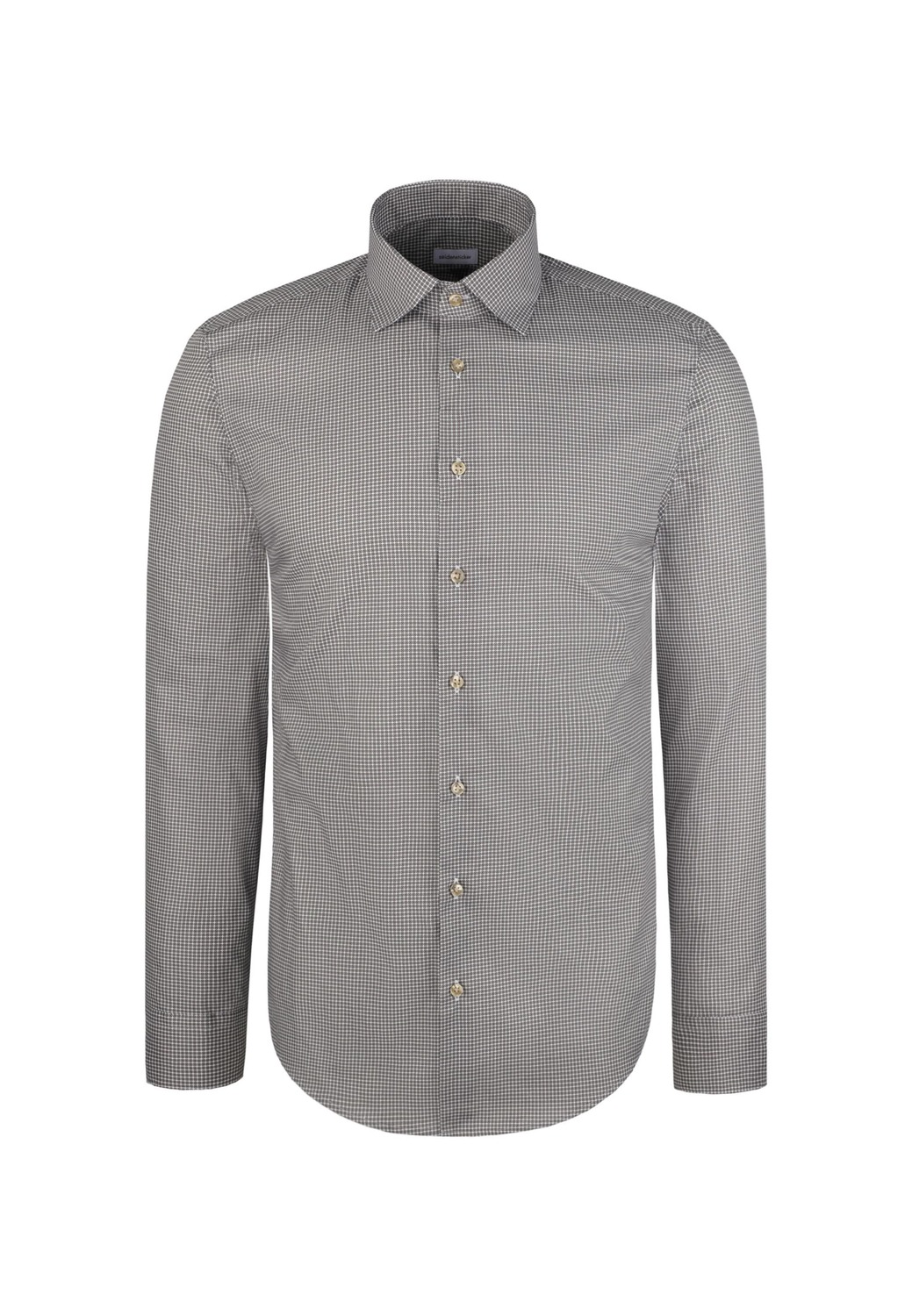 

SEIDENSTICKER Повседневная рубашка 'Schwarze Rose' бежевого цвета