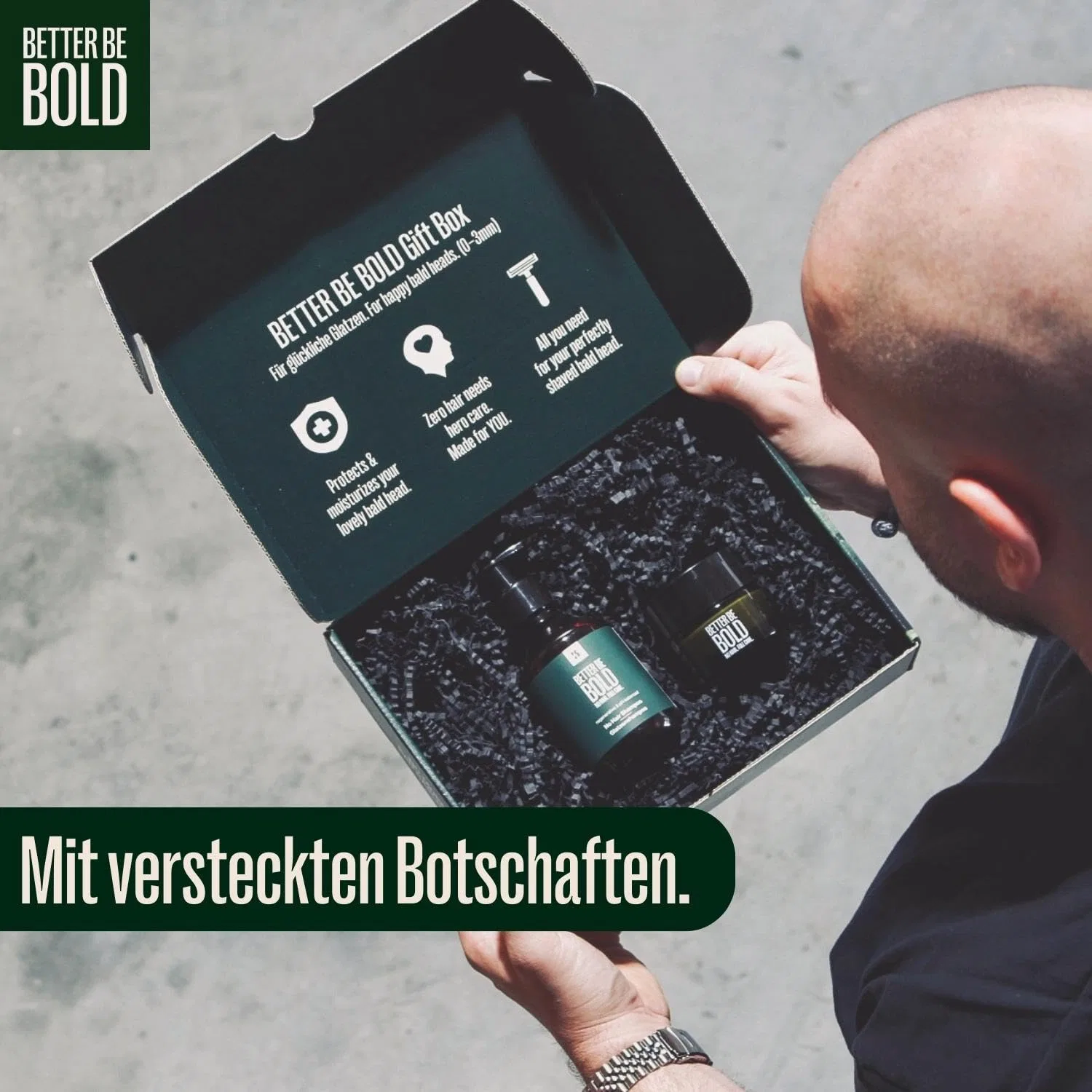 Подарочный набор для лысых «VIN DIESEL» от BETTER BE BOLD ‎Better Be Bold — фото 3