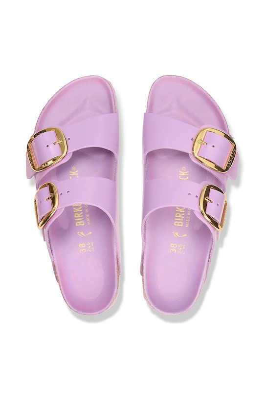Шлепанцы Arizona с широкой пряжкой Birkenstock, фиолетовый — фото 4
