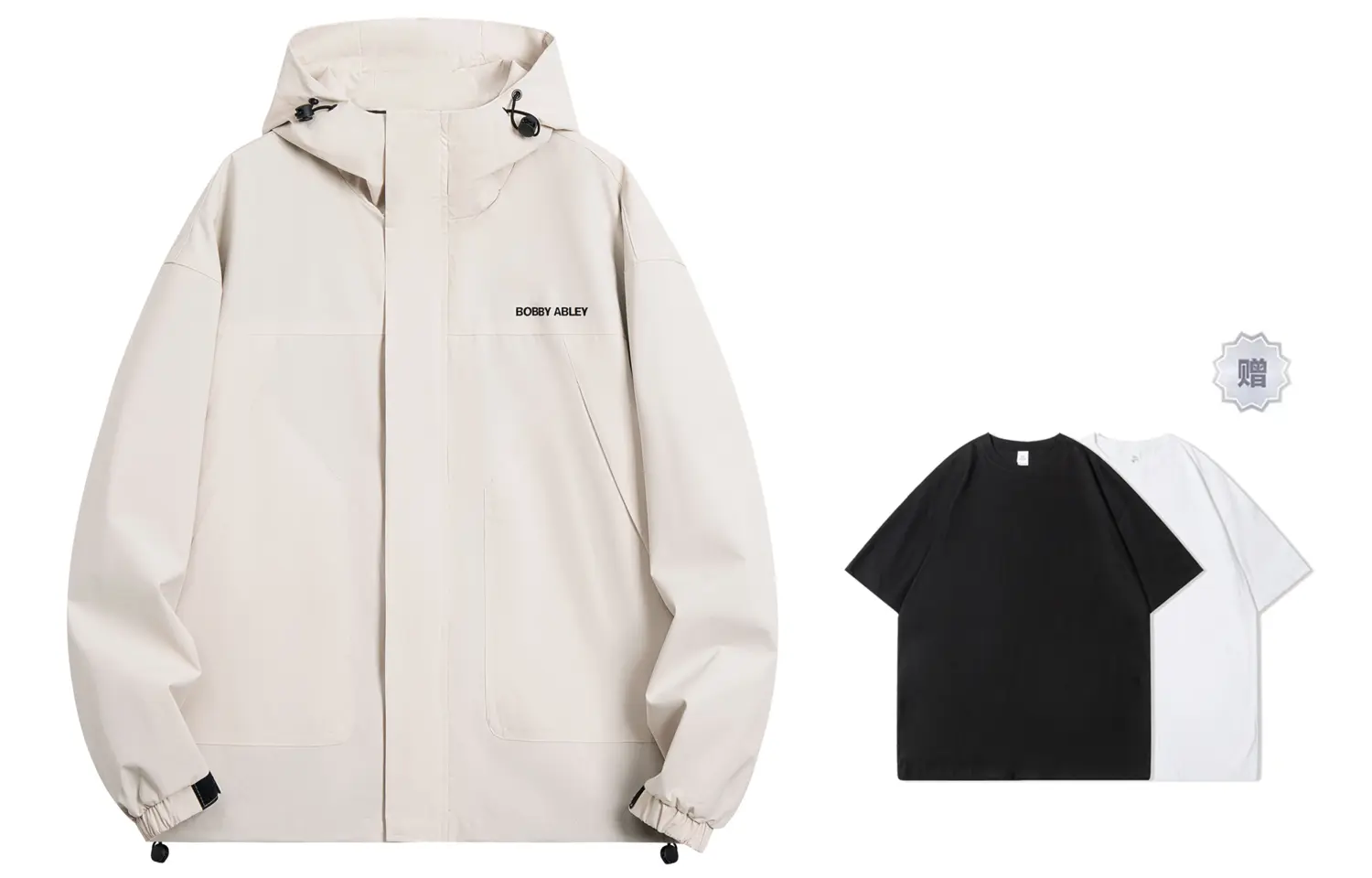 

BOBBY ABLEY Куртка Unisex, Apricot (Comes with Brand T-Shirt)