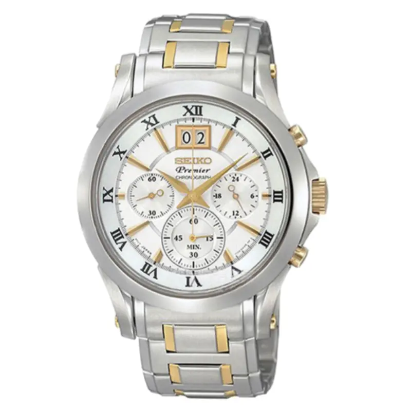 

SEIKO Часы Men's Watch, White Dial