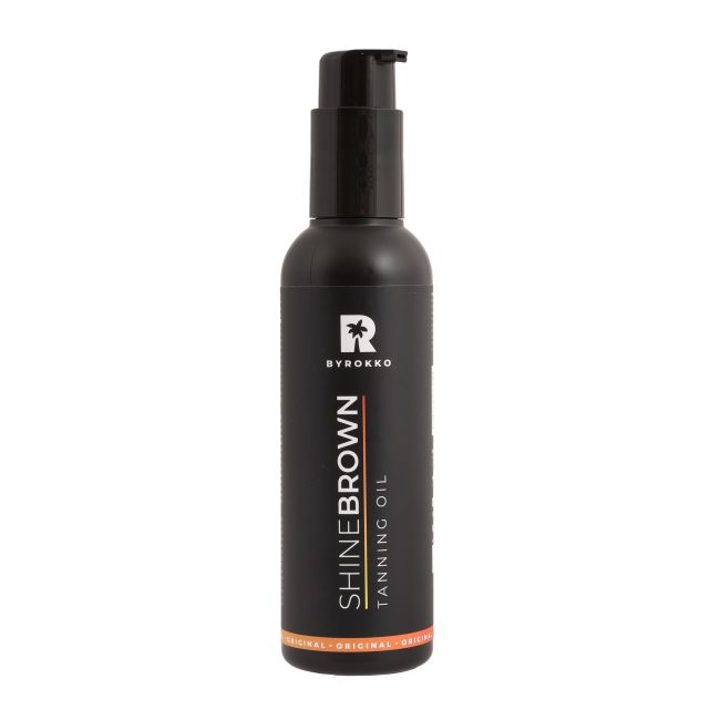 

Оригинальное масло для загара Shine Brown Byrokko, 150 мл
