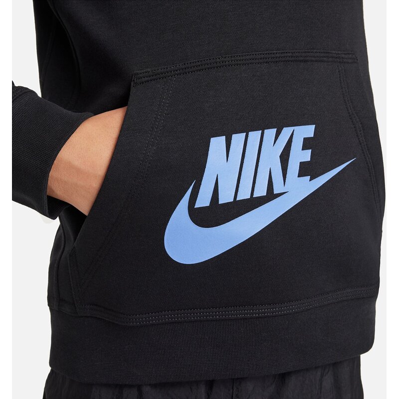 Hooded sweatshirt b nsw si flc po hoodie bb Nike, черный — фото 3