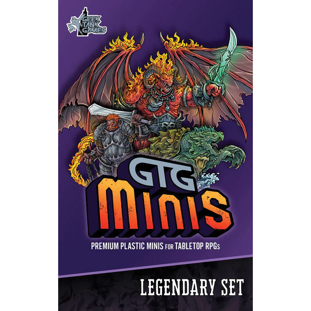 

Миниатюра Geek Tank Games GTG 2D Minis: Legendary Set