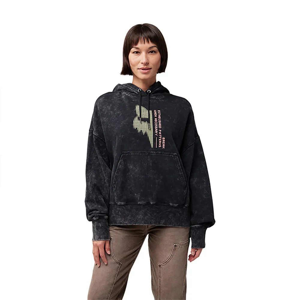 

Худи Fox Throttle Oversized, черный