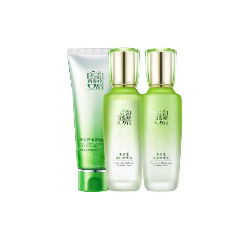 

Освежающий набор для ухода за кожей water teal успокаивающий, увлажняющий и питающий PECHOIN