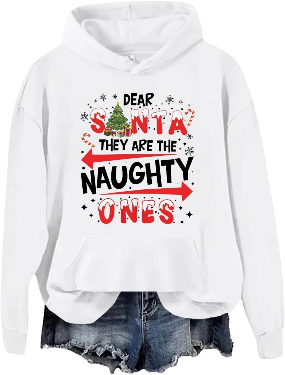 

Свитшот "Dear Santa They Are The Naughty Ones" JWVEL