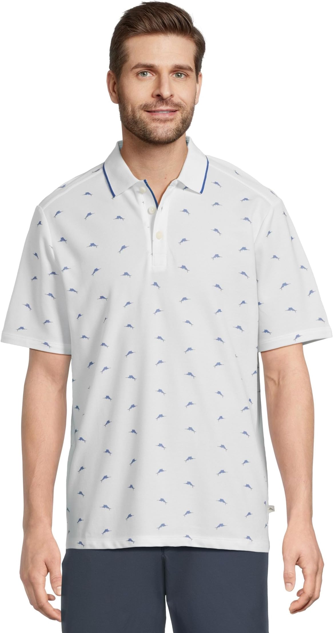 

Футболка Tommy Bahama Marlin Vibes Polo, белый