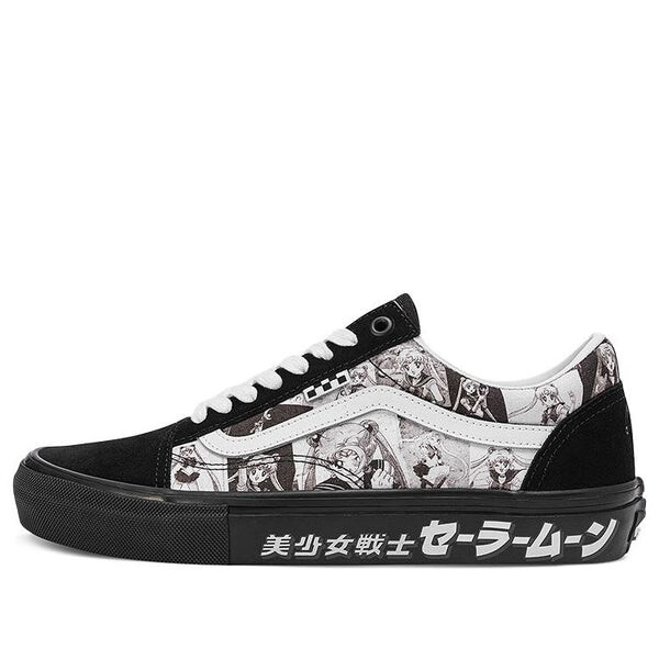 

Кроссовки sailor moon x skate old skool 'pretty guardian' Vans, черный
