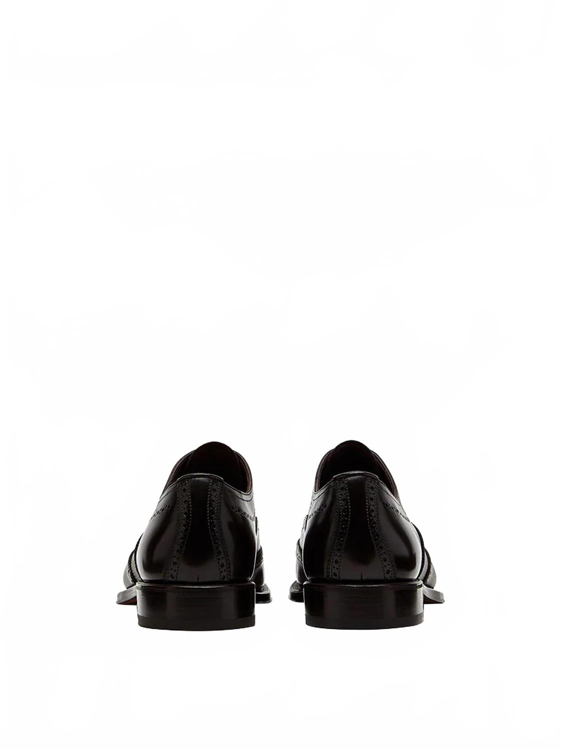 Мужские кожаные туфли-оксфорды коричневого цвета Salvatore Ferragamo, коричневый — фото 3