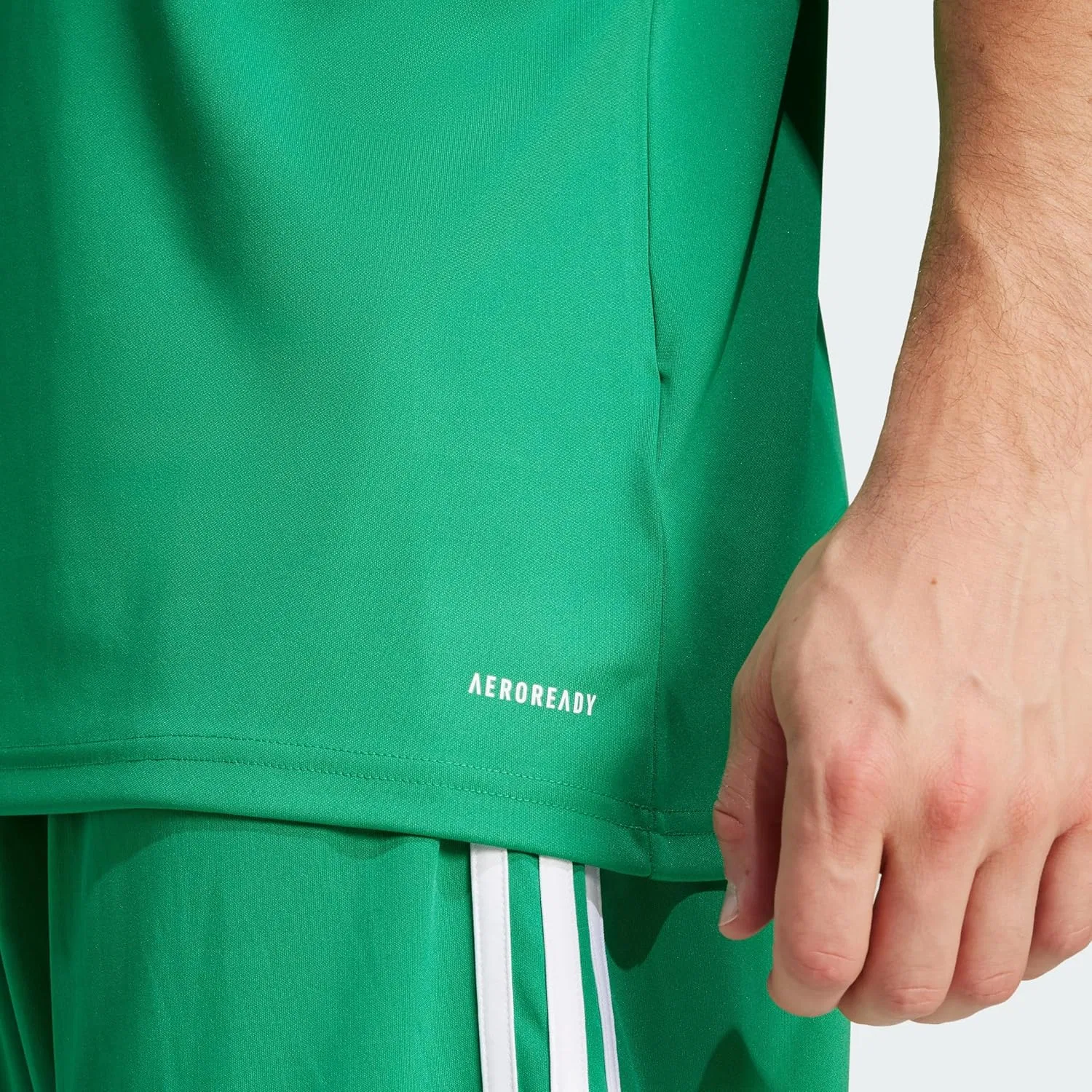 Футболка adidas SQUADRA25, Team Green / White — фото 4