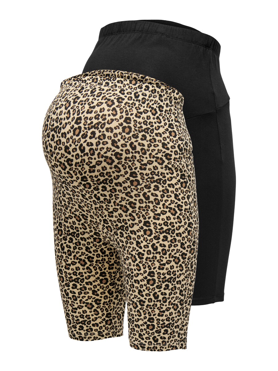 

Узкие леггинсы Only Maternity OLMLOVELY, коричневый/светло-коричневый/черный