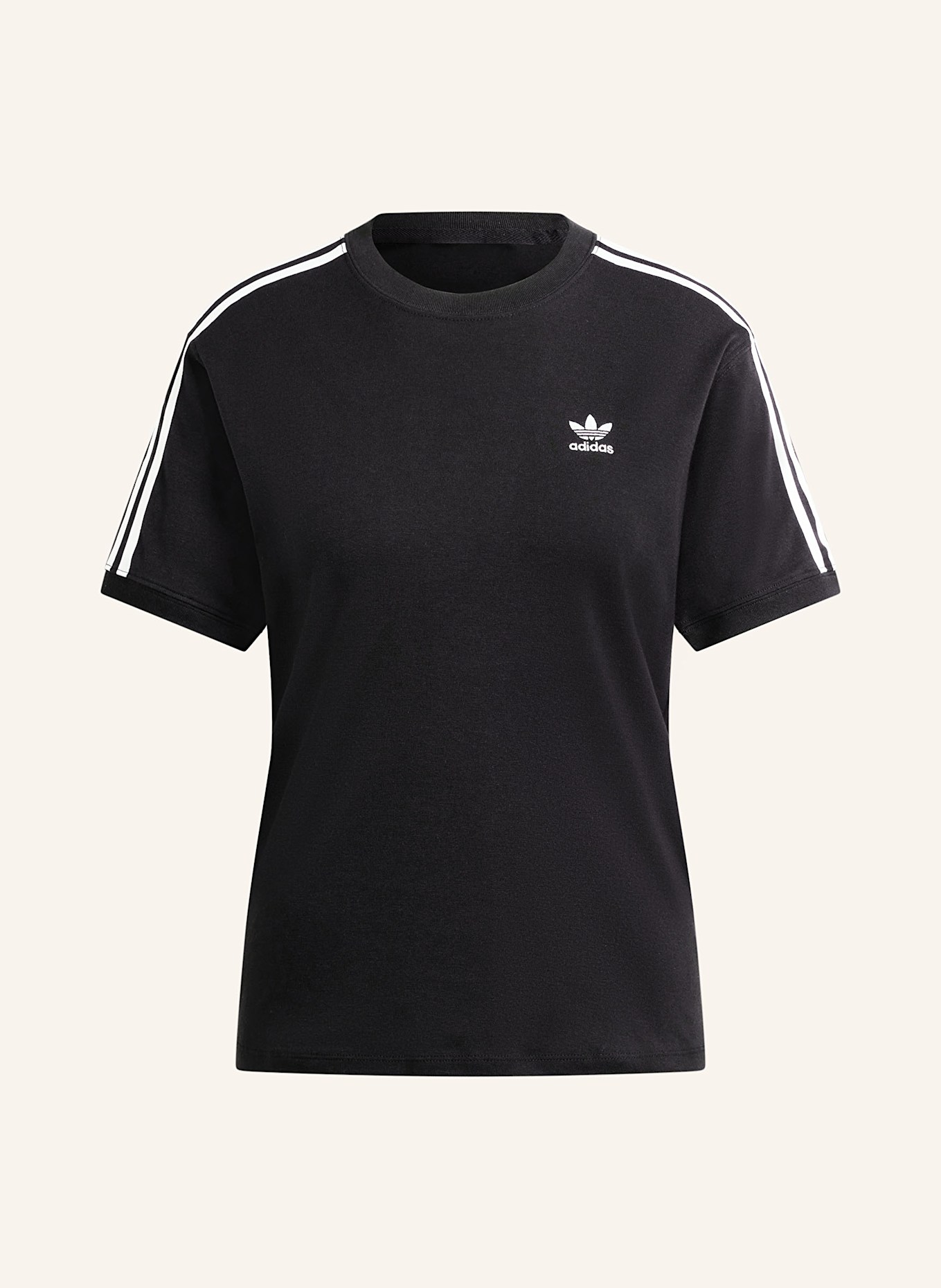 

Футболка с тремя полосками Adidas Originals, черный