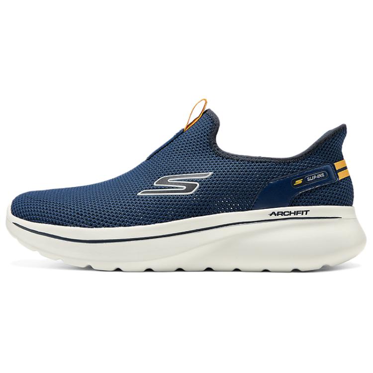 

Skechers GO WALK Abrasion Resistant Support Walking Shoes мужские синие