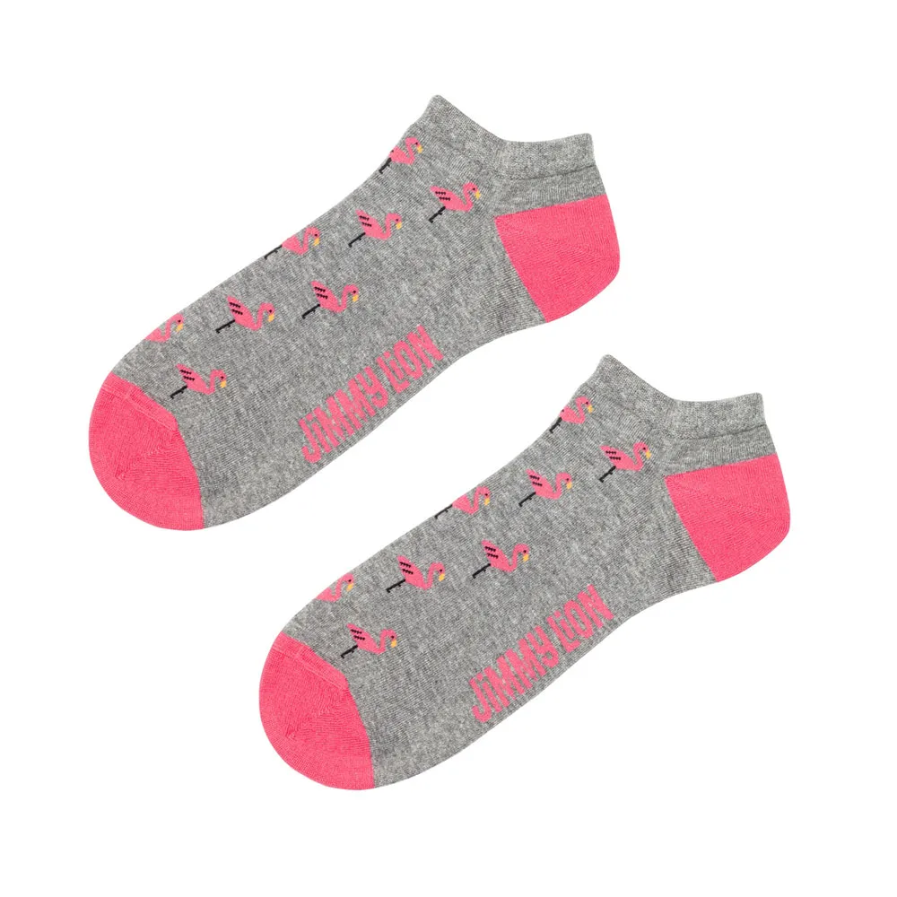 

Носки Jimmy Lion Flamingo short, серый