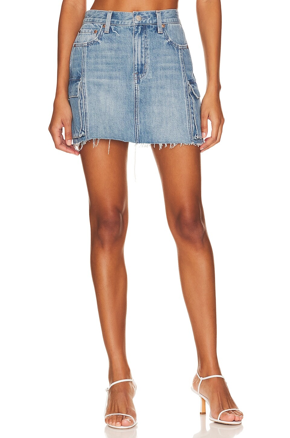 

Юбка мини PISTOLA Rhea Cargo Mid Rise, цвет Heat