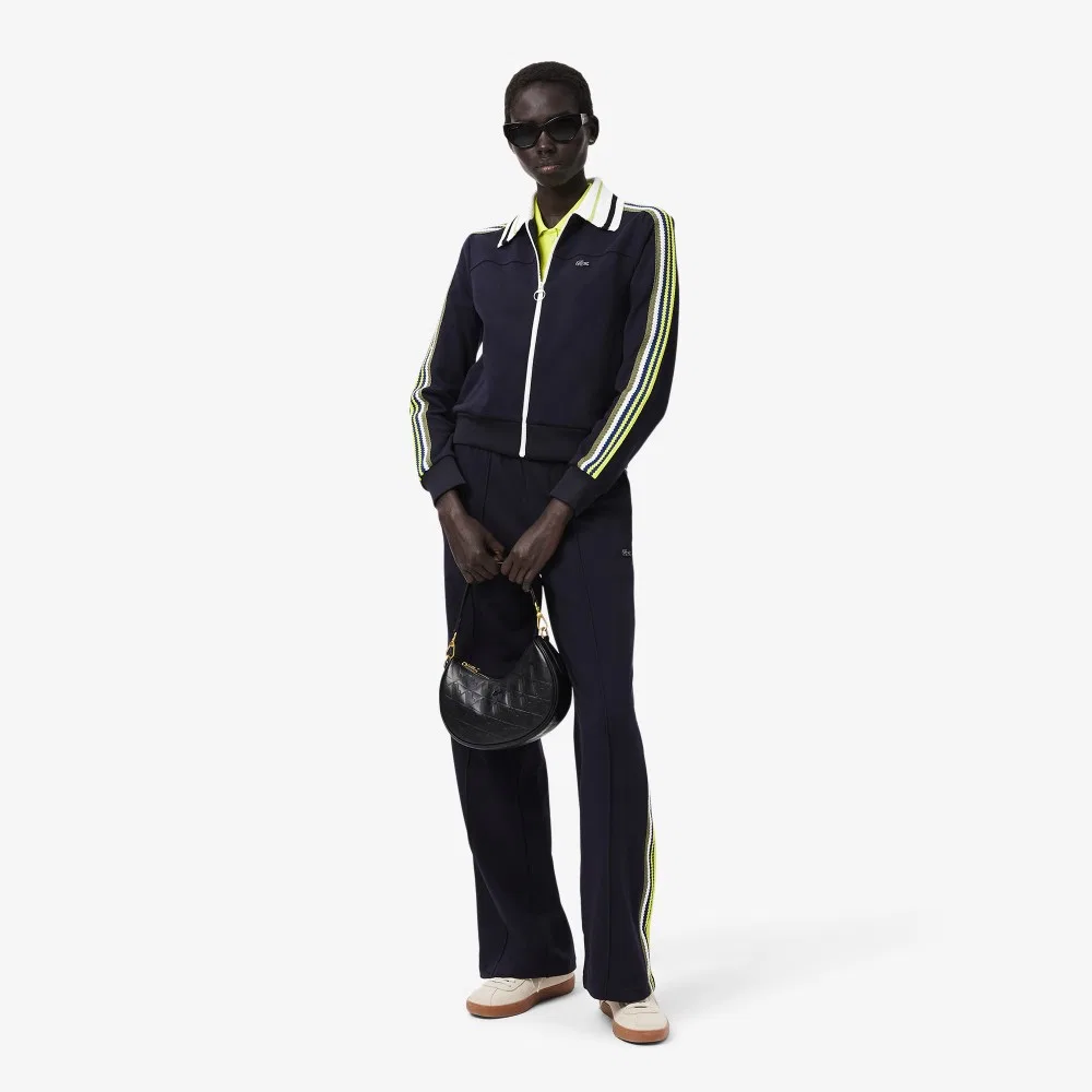 Свитшот Lacoste New Logo Crewneck, тёмно-синий — фото 4