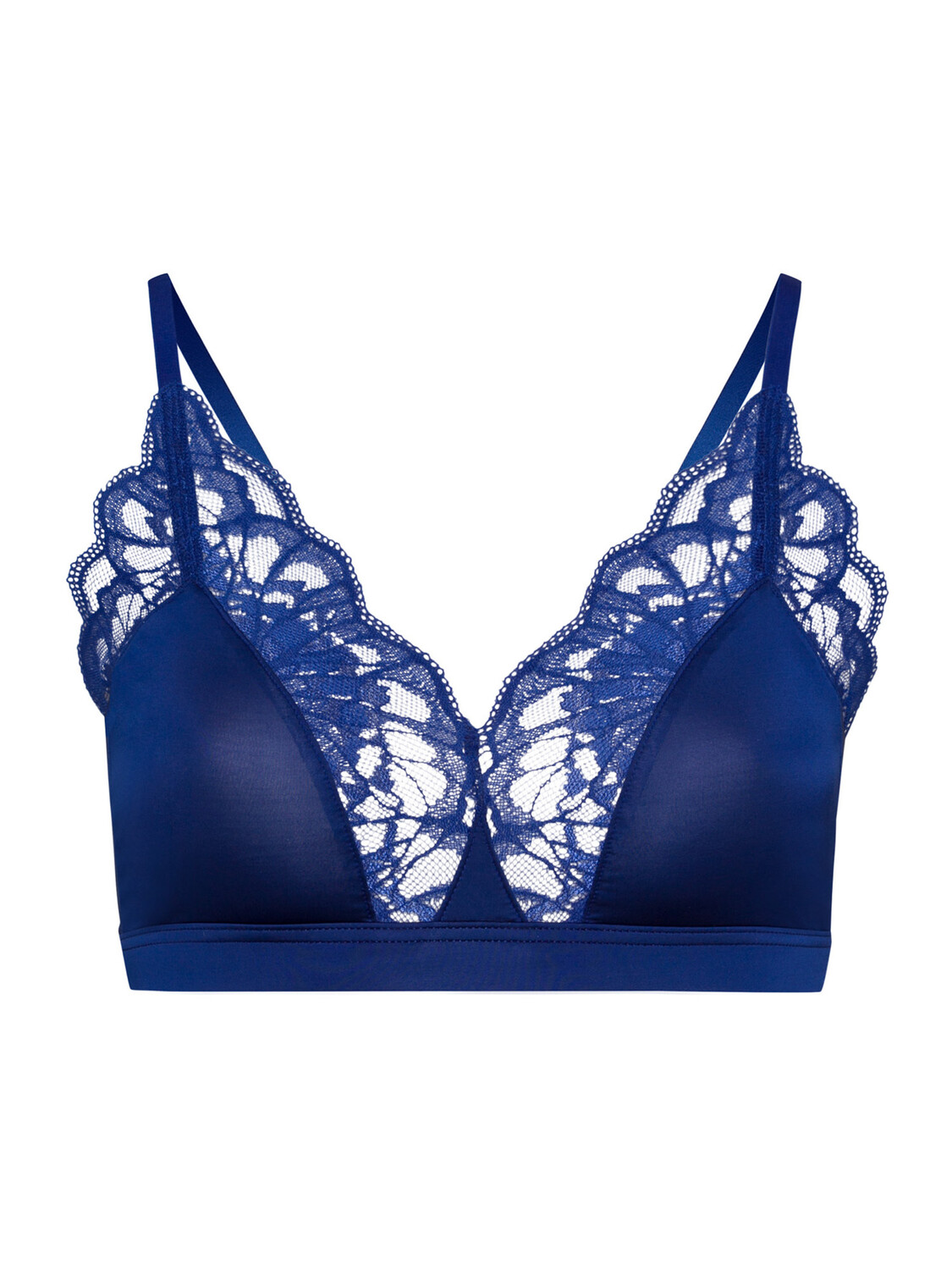 

Бюстгальтер без косточек Hanro Soft BH Mae, цвет space blue