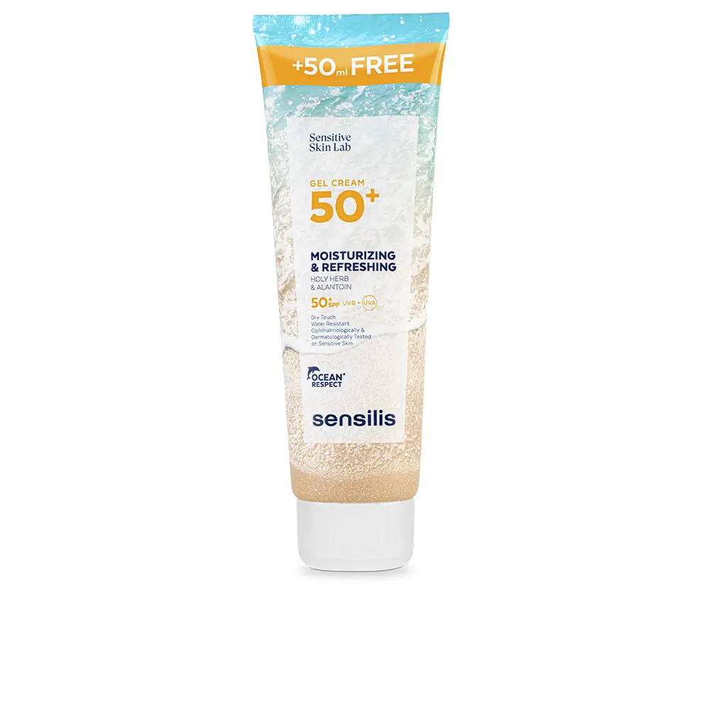 

Солнцезащитный крем Moisturizing & refreshing gel crema spf50+ Sensilis, 250 мл.