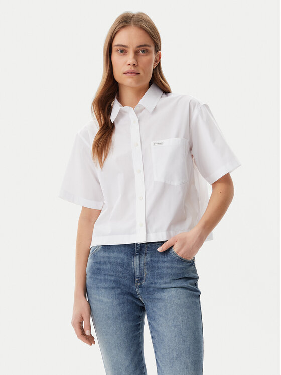 

Рубашка обычного кроя W5GH98 WH7P1 Guess, белый