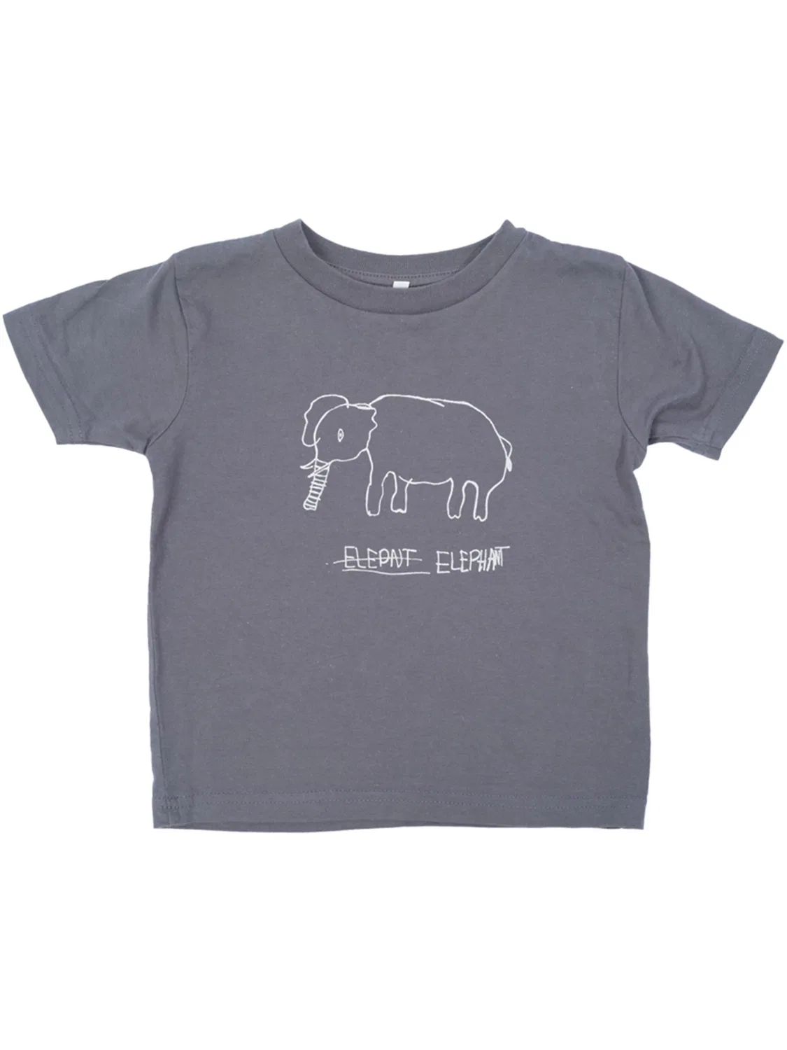 Футболка 'ELEPHANT' Kipepeo Clothing, Dark Grey