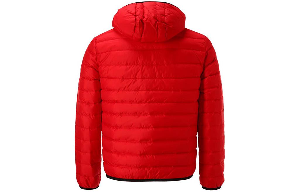 EMPORIO ARMANI Красная пуховая куртка EA7 для мужчин, Red — фото 4