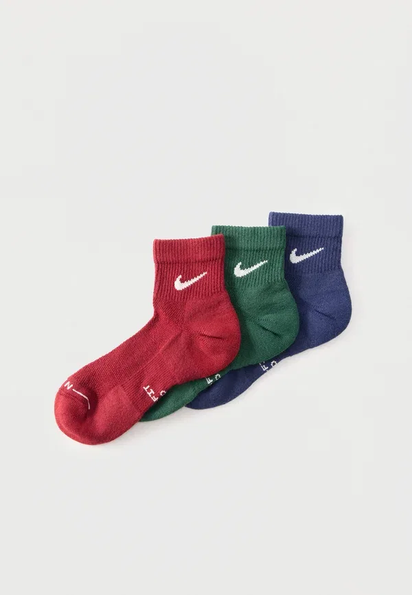 Носки спортивные Nike Performance, 3 пары, синий/красный/мультиколор