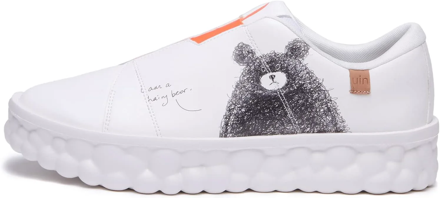 

Мужские модные кроссовки UIN Легкие прогулочные повседневные слипоны Художественно раскрашенные спортивные путешественные скейт-кроссовки Las Ramblas