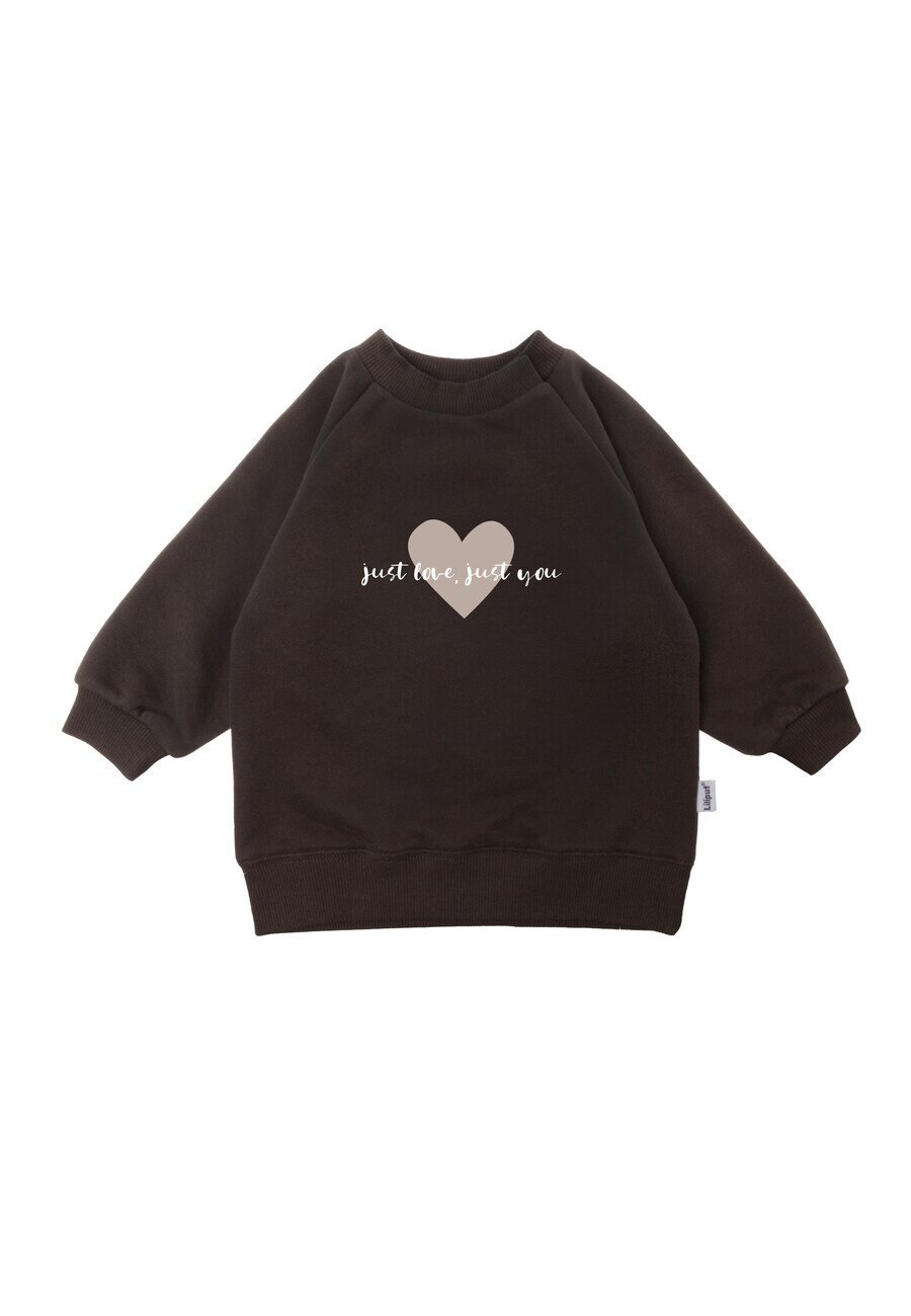 

Худи LILIPUT Sweatshirt just love just you, темно-коричневый