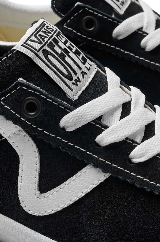 Кроссовки Sport Low из замши Vans, черный — фото 3
