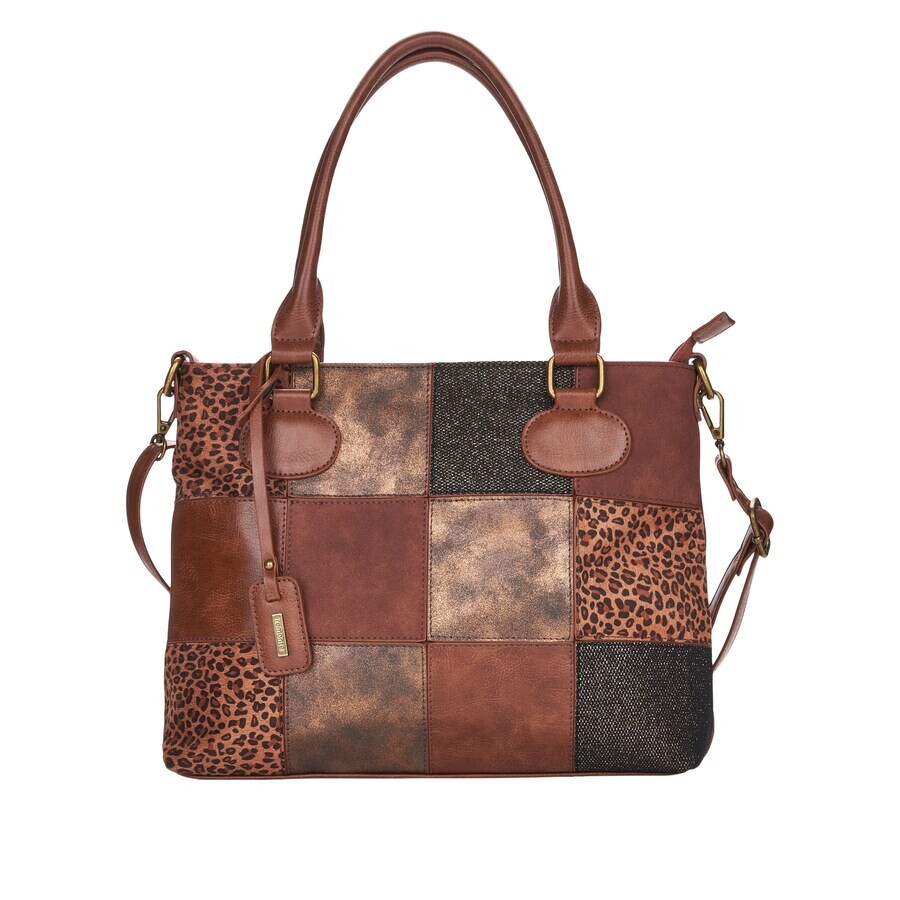 

Сумка через плечо REMONTE Shoulder, цвет Brown/Dark brown