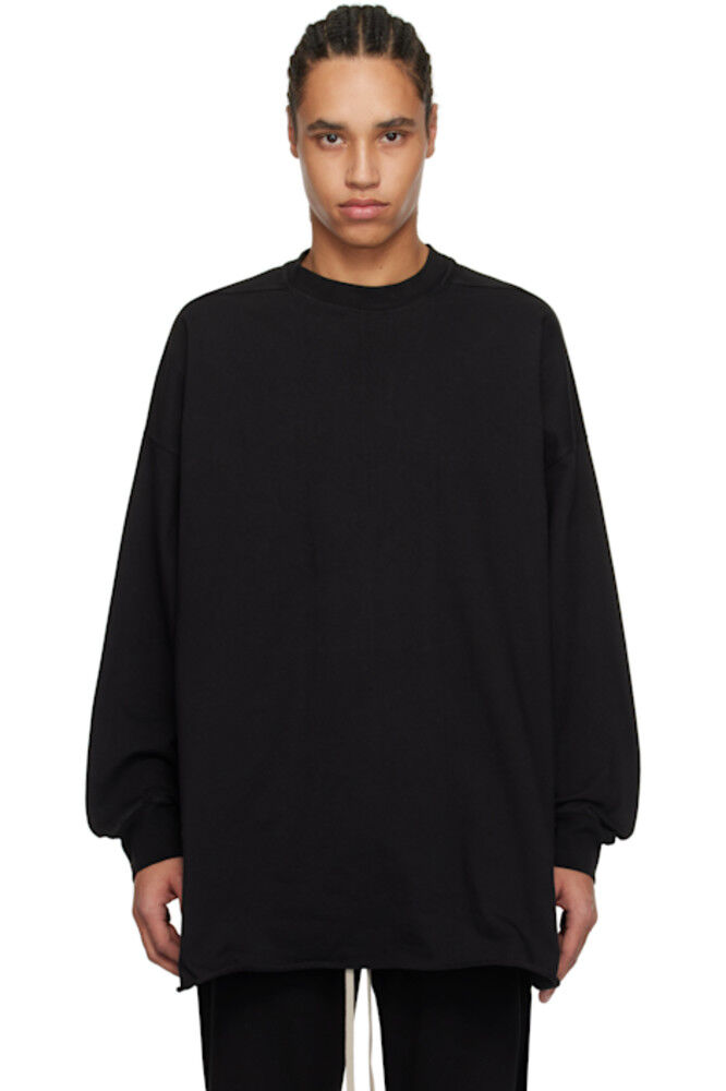 

Черная футболка Hollywood Tommy LS Sweat Rick Owens DRKSHDW