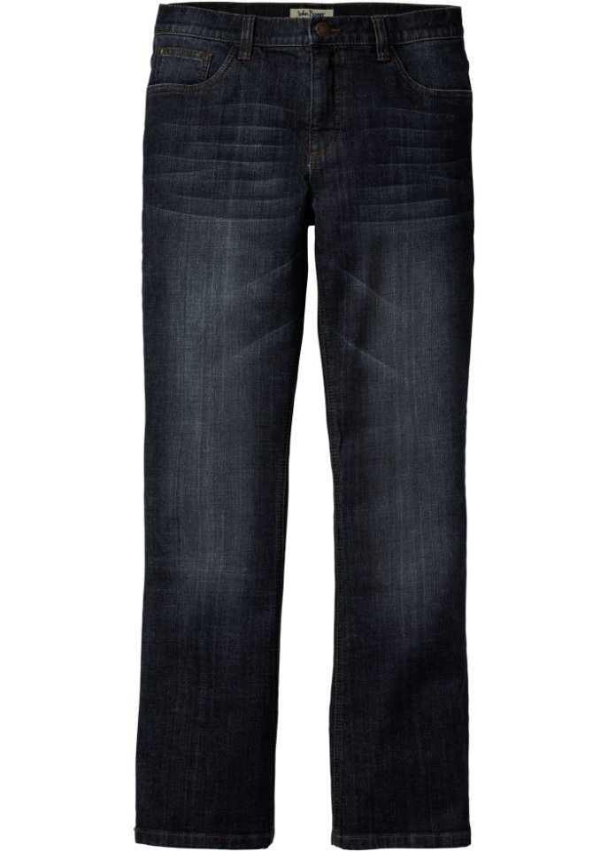 

Джинсы узкого кроя эластичной расцветки John Baner Jeanswear, синий