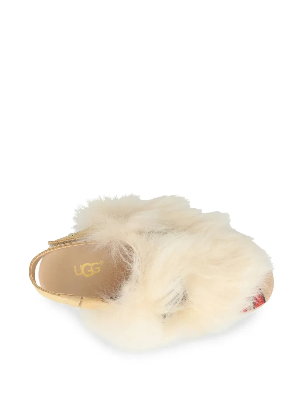 Сандалии Punki из искусственного меха Ugg Kids, нейтральный — фото 2
