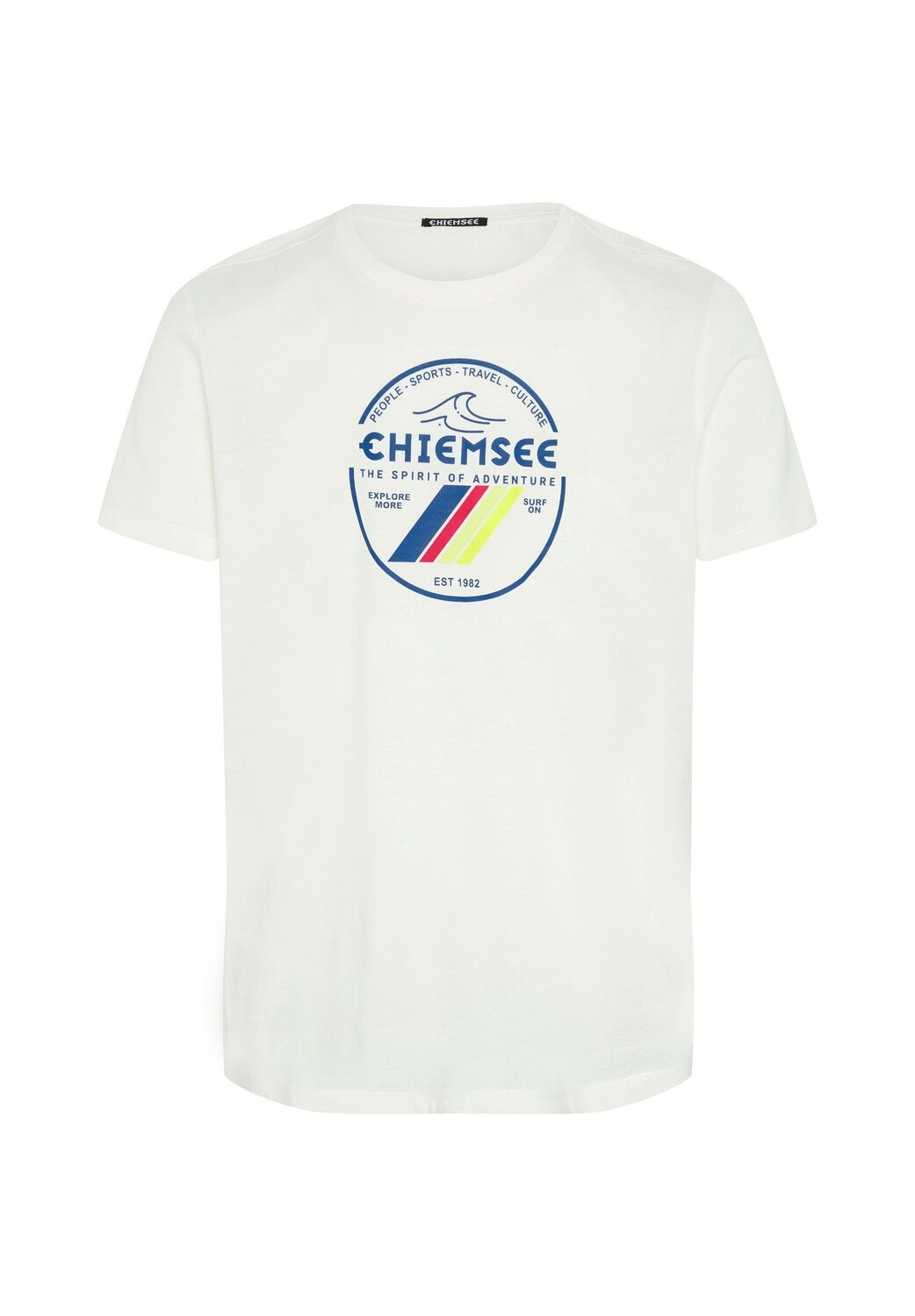 

Футболка в стиле лейбла CHIEMSEE, цвет Star White