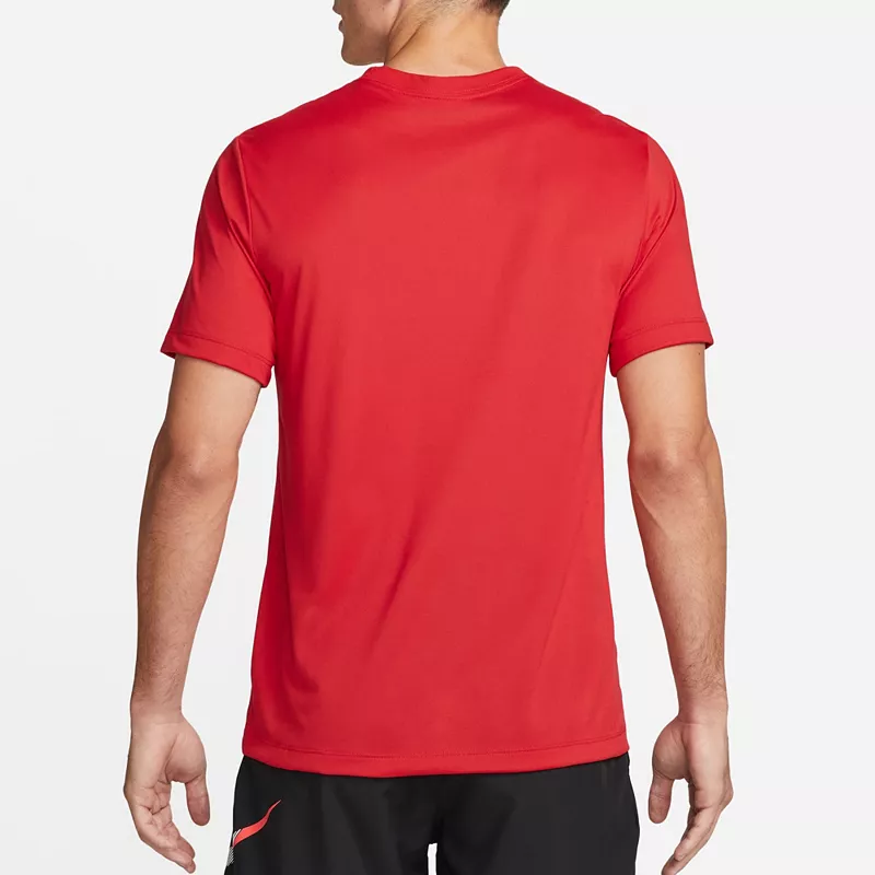 Мужская футболка для фитнеса Nike Dri-FIT Legend, цвет University Red — фото 2